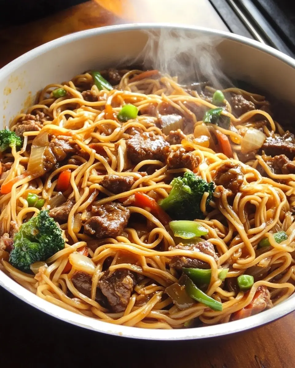 Beef Lo Mein Recipe