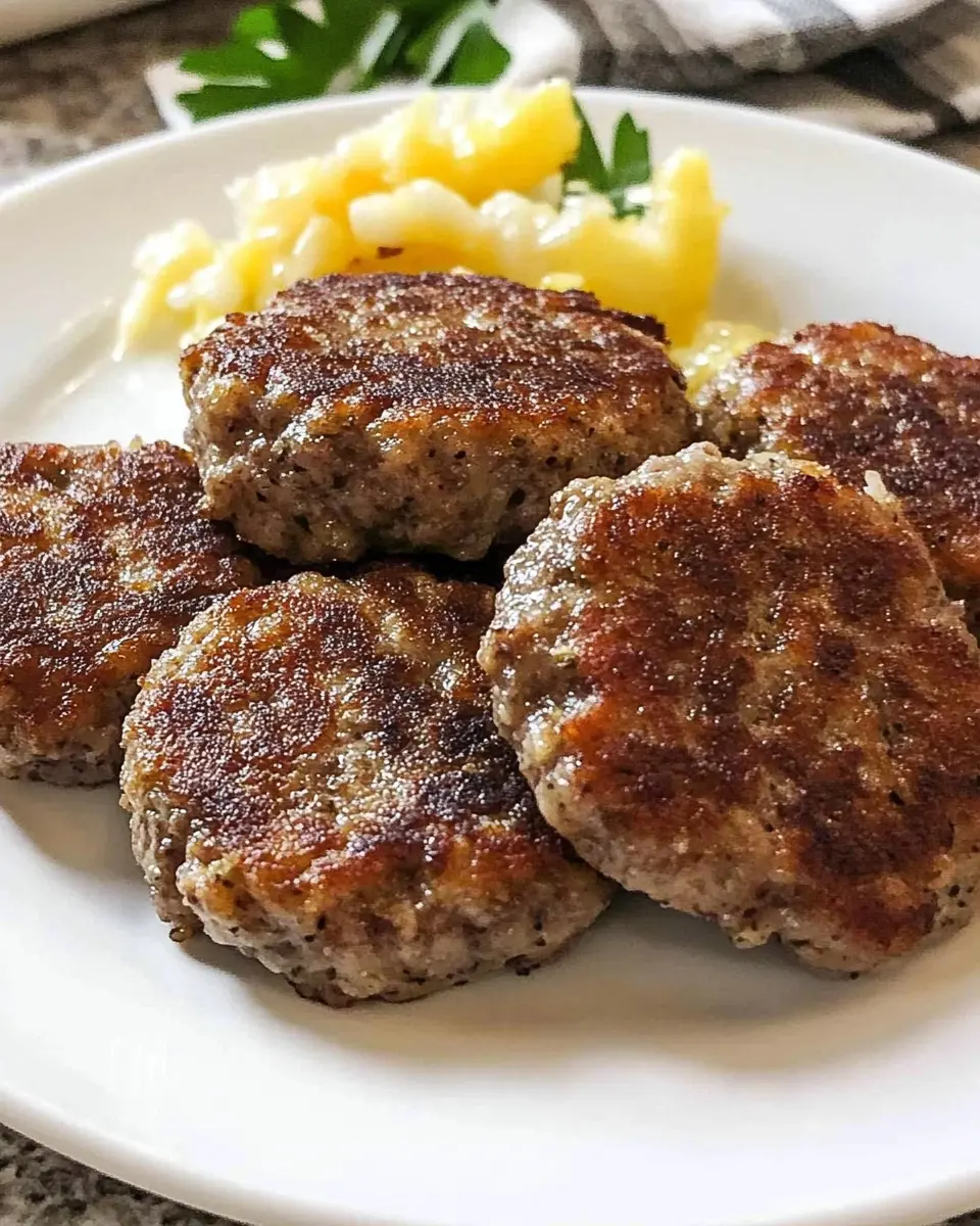 Breakfast Sausage Patties Recipe
