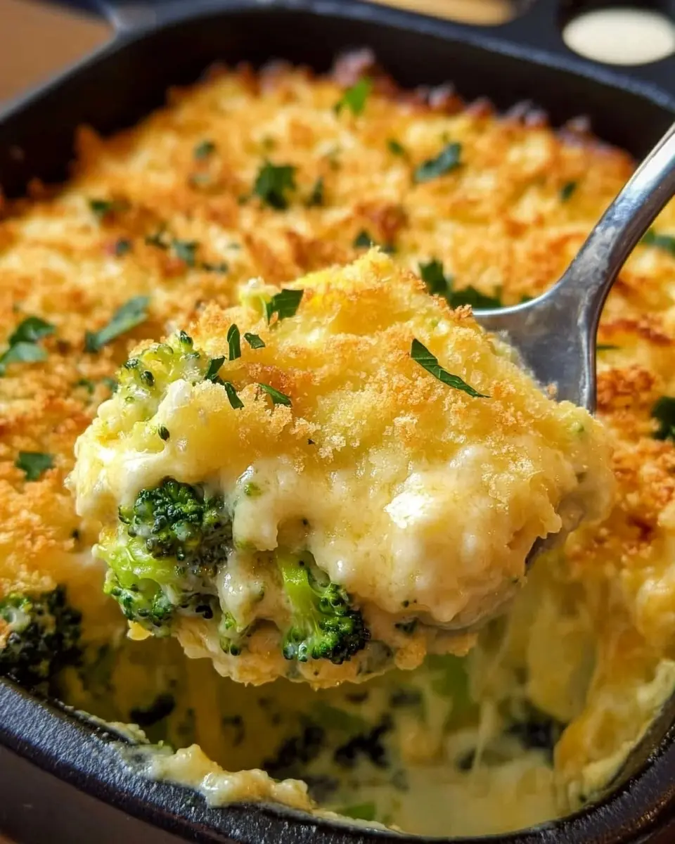 Broccoli Cheese Casserole Recipe