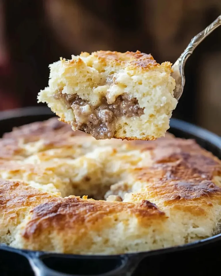 Butter Swim Biscuits and Gravy Bake