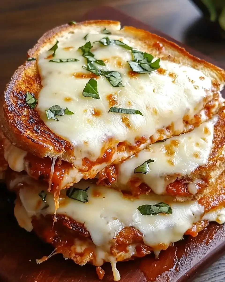 Chicken Parmesan Grilled Cheese Recipe