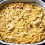 Chicken Spaghetti Mac and Cheese