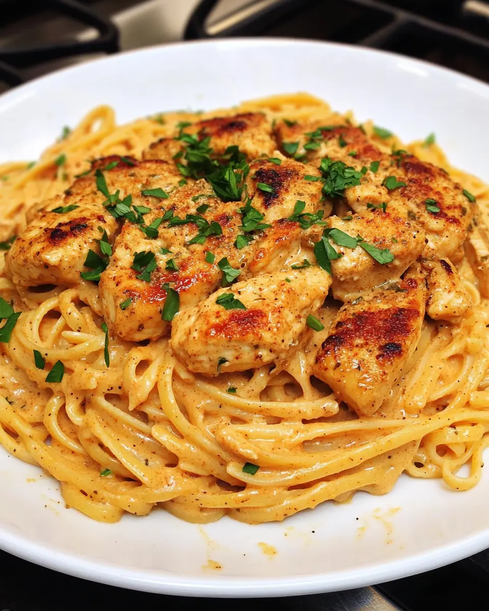 Creamy Cajun Chicken Pasta