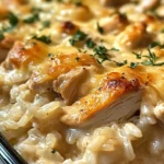 Creamy Chicken and Rice Casserole Delight