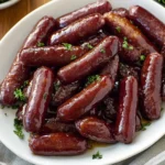 Crockpot Grape Jelly Smokies