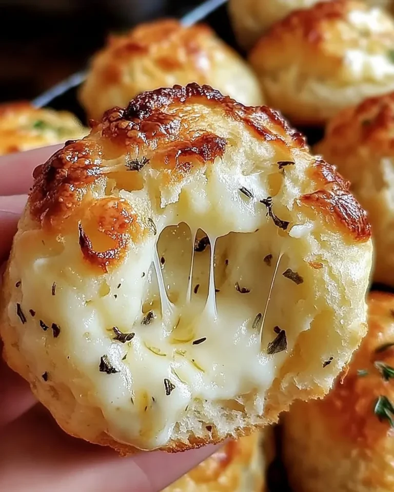 Gooey Mozzarella Biscuit Bombs