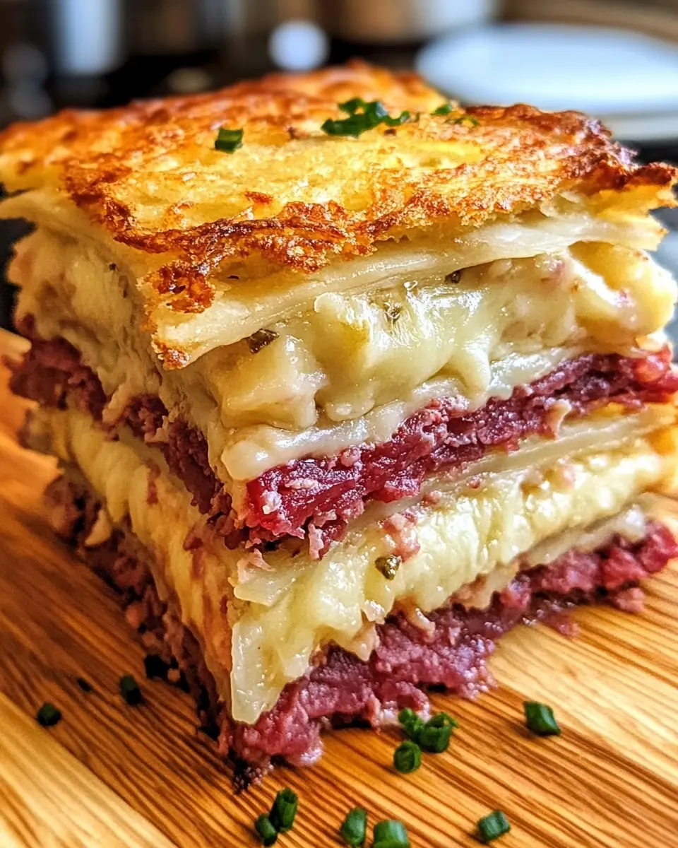 Homemade Reuben Bake Recipe