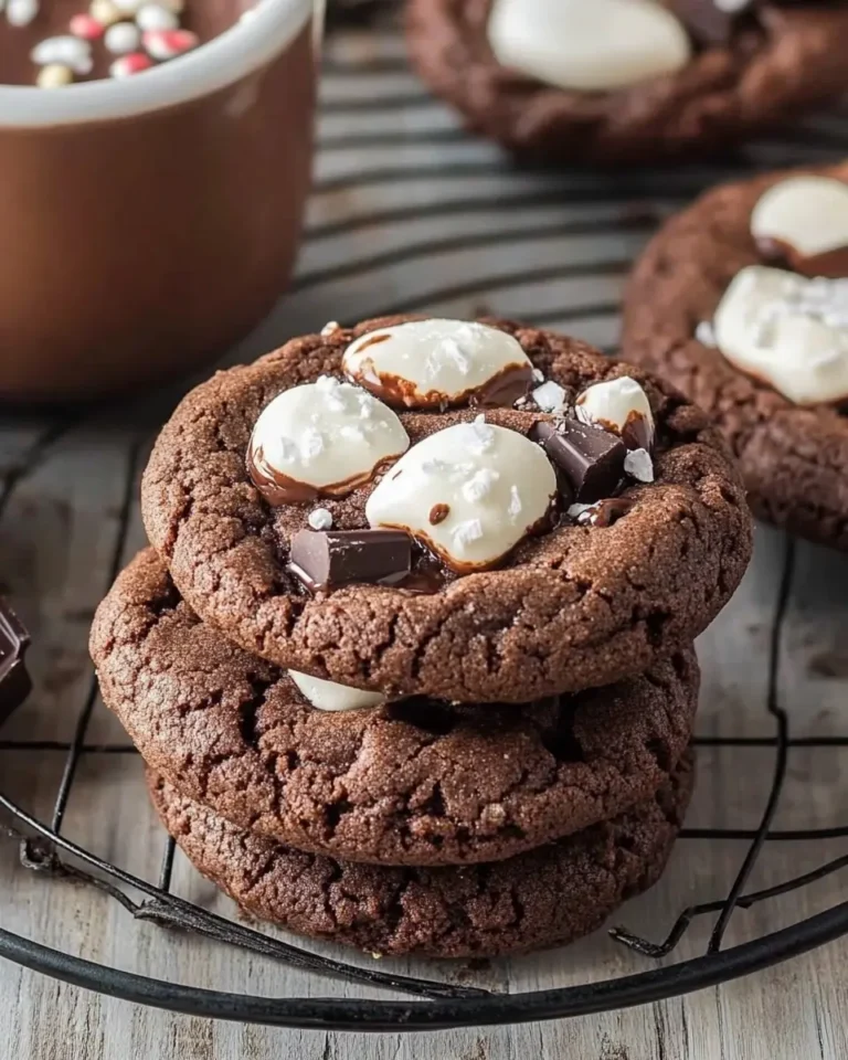 Hot Chocolate Cookies