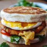 Huevos Rancheros Breakfast Sandwich