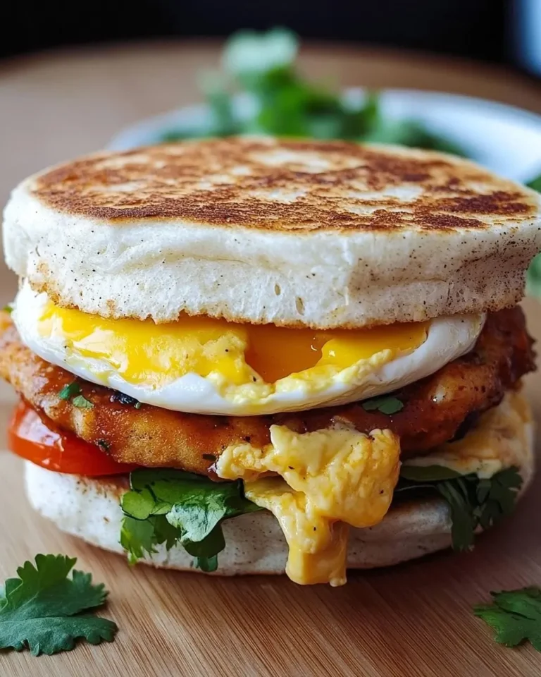 Huevos Rancheros Breakfast Sandwich