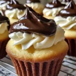 Irresistible Boston Cream Pie Cupcakes