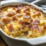 Monte Cristo Breakfast Casserole