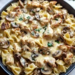 Mushroom Chicken Pasta