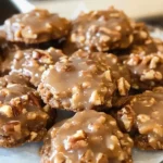 No Bake Praline Pecan Cookies