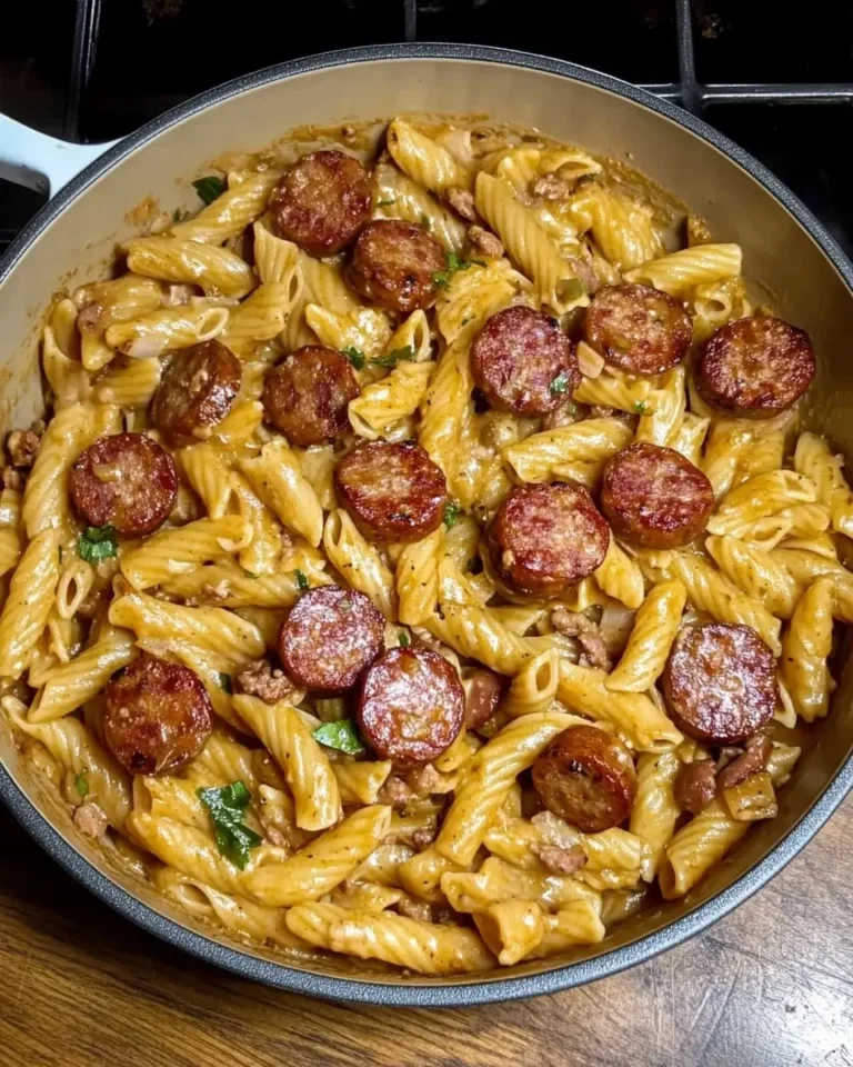 One Pot Spicy Sausage Pasta Recipe