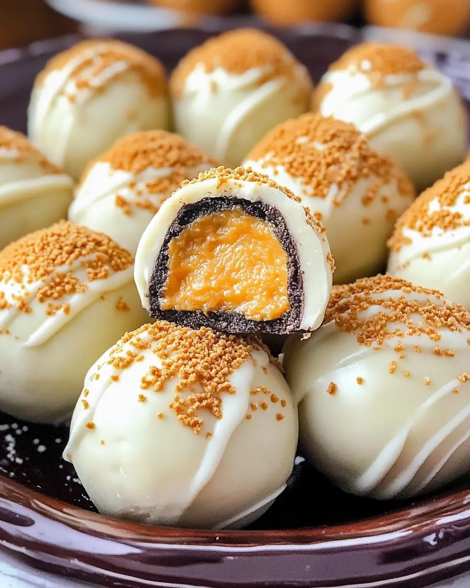 Pumpkin Pie Oreo Balls Recipe
