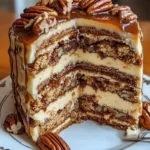 Pecan Pie Layer Cake