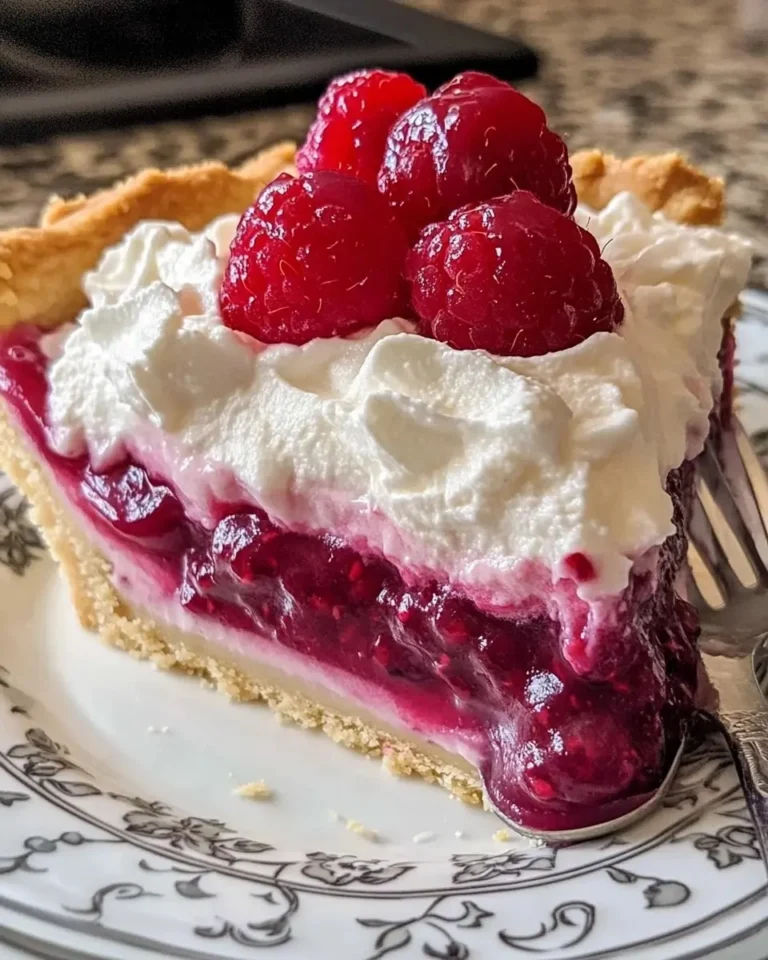 Raspberry Cream Pie