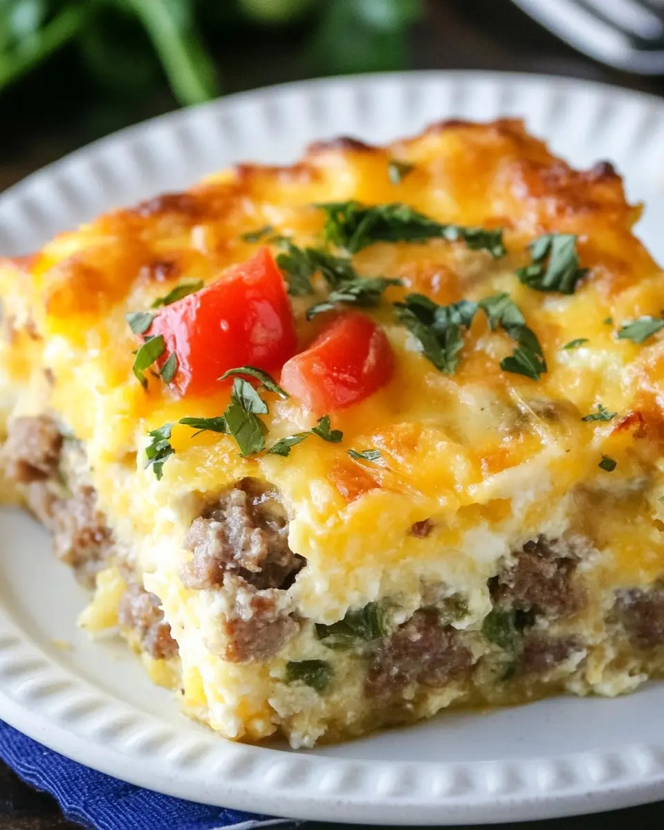Sausage Breakfast Casserole Recipe