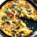 Sausage and Mushroom Frittata