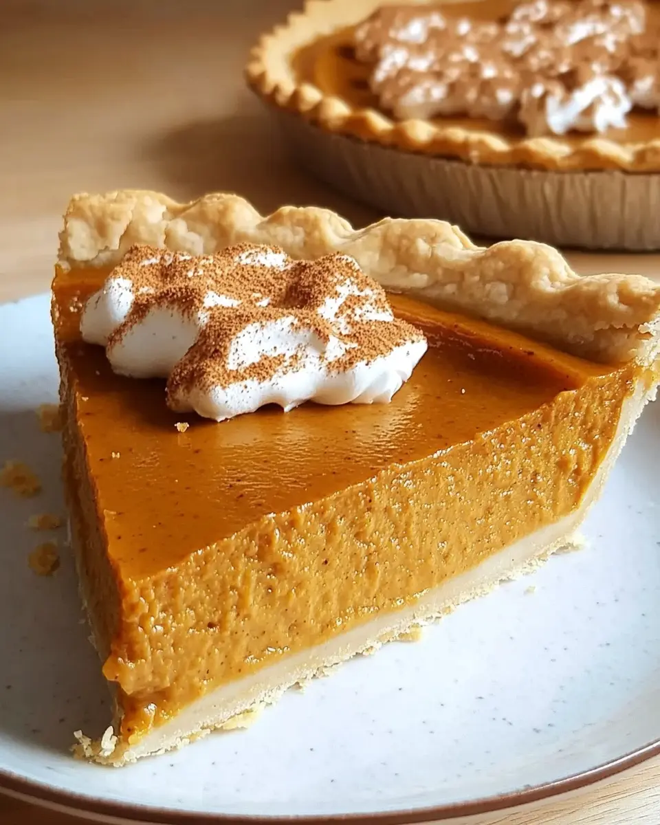 Simple Pumpkin Pie Recipe