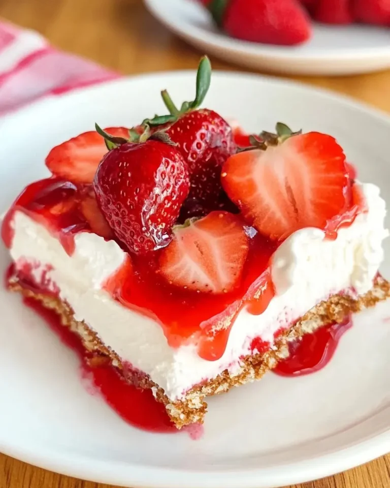 Strawberry Pretzel Dessert