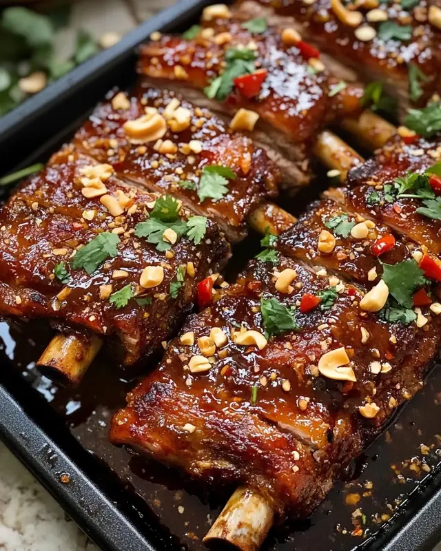 Thai Style Sweet Chili Ribs