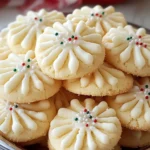 Whipped Shortbread Cookies