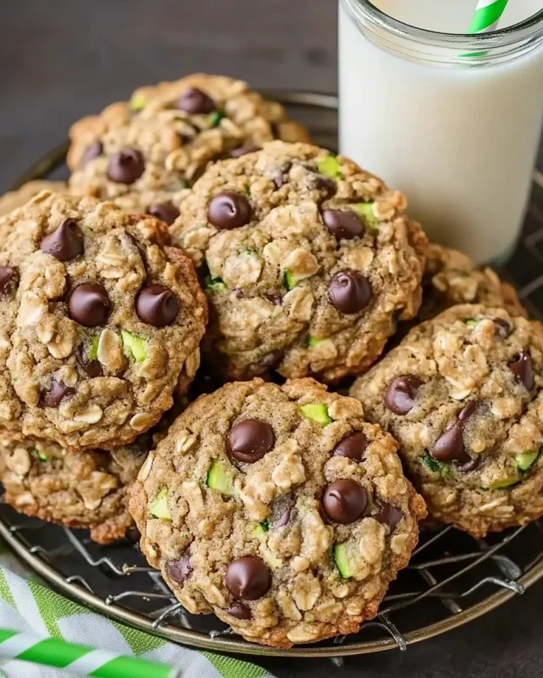 Zucchini Oatmeal Cookies