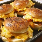 Bagel Breakfast Sliders