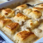 Biscuits and Gravy Casserole