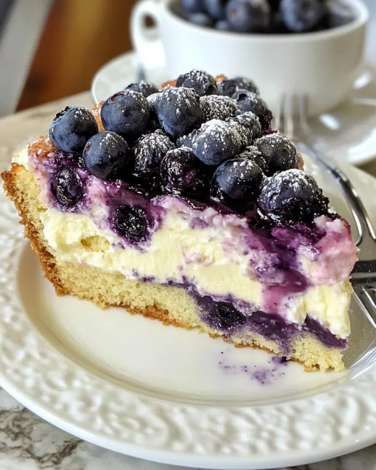 Blueberry Cream Cheese Coffee Cake