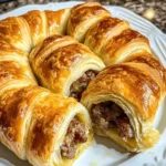 Breakfast Sausage Crescent Rolls