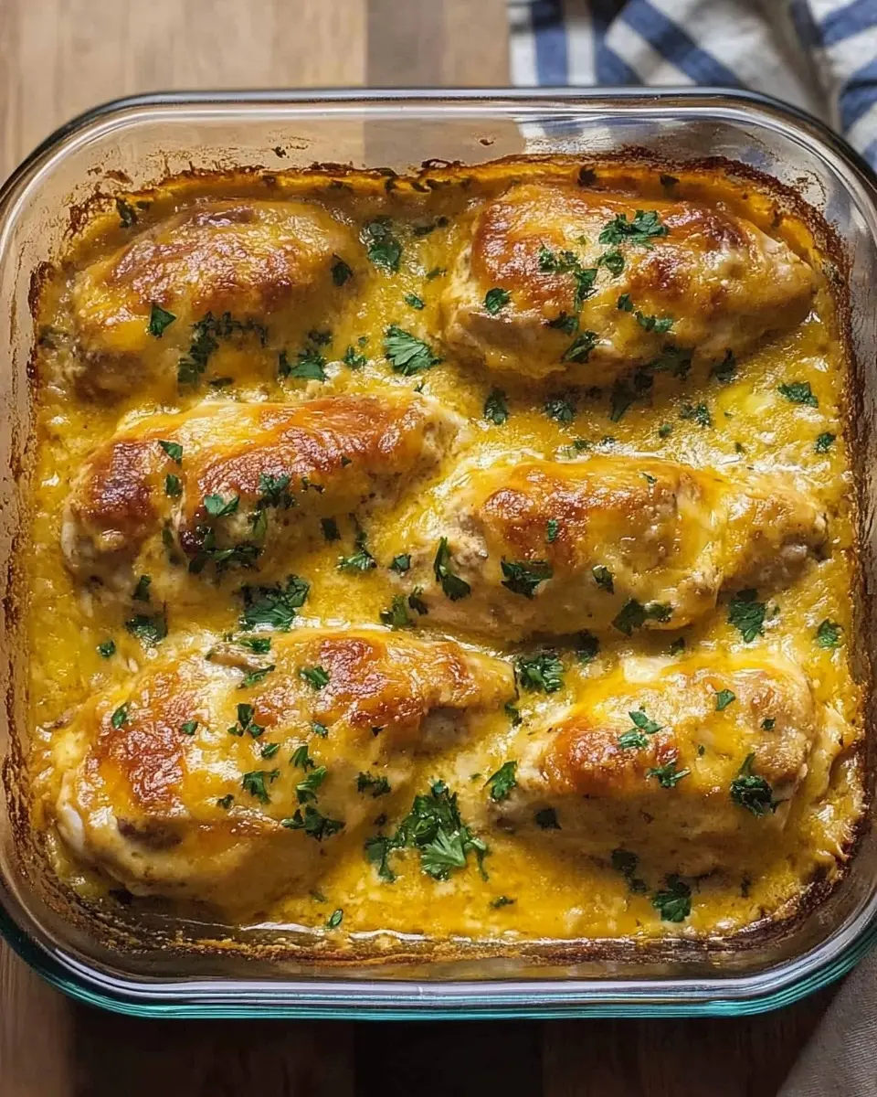 Cheesy Chicken Casserole Recipe