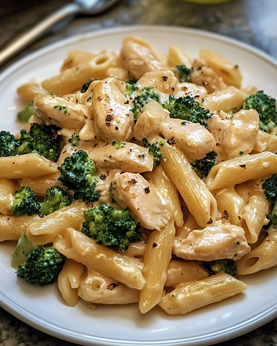 Creamy Chicken and Broccoli Pasta