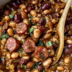 Kielbasa Cowboy Beans