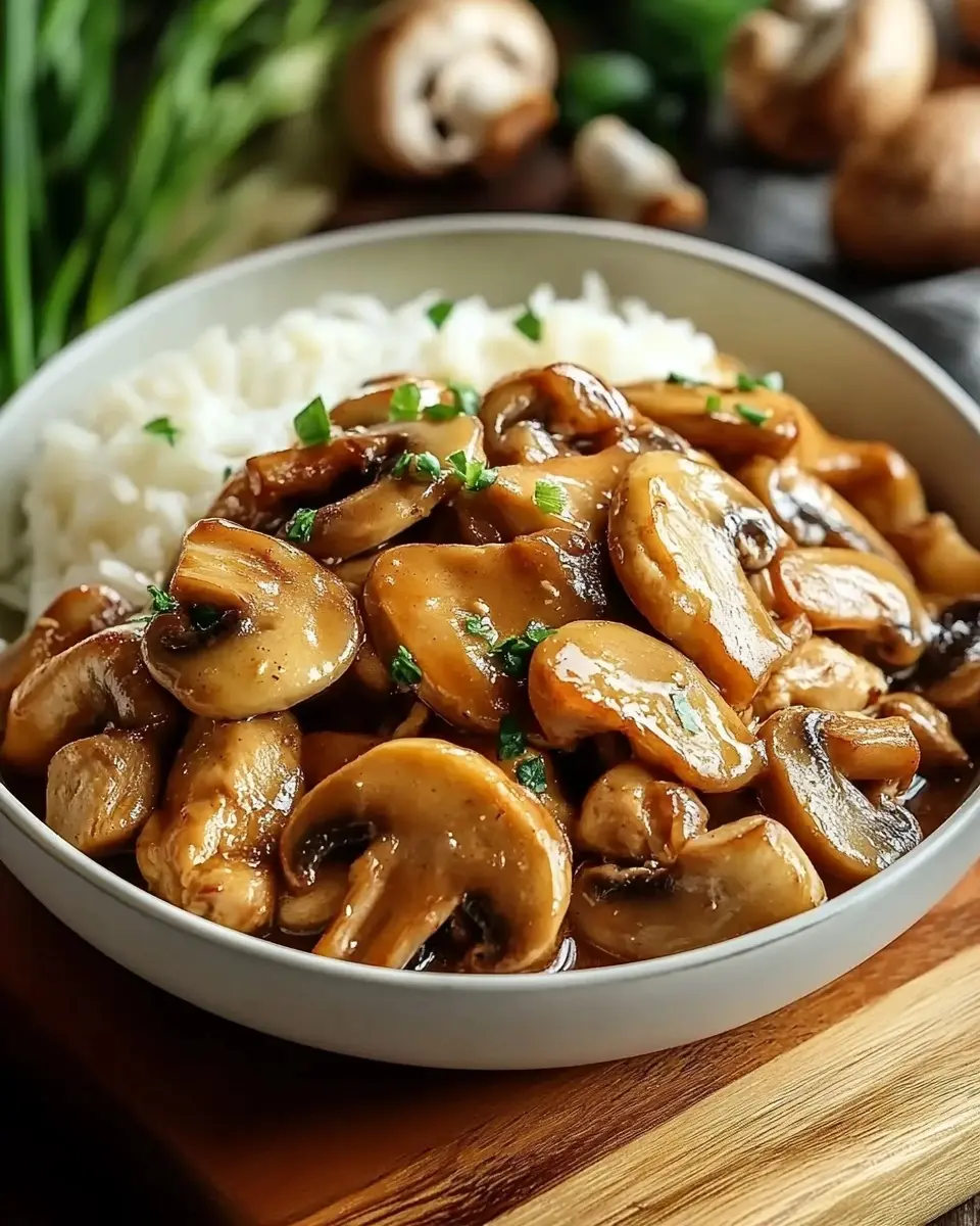 Mushroom Chicken Delight Recipe