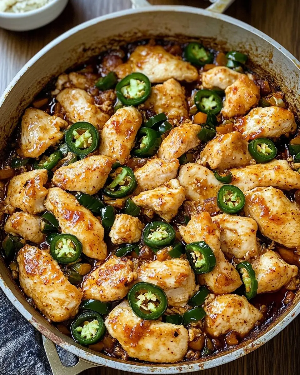 Spicy Jalapeño Chicken Recipe
