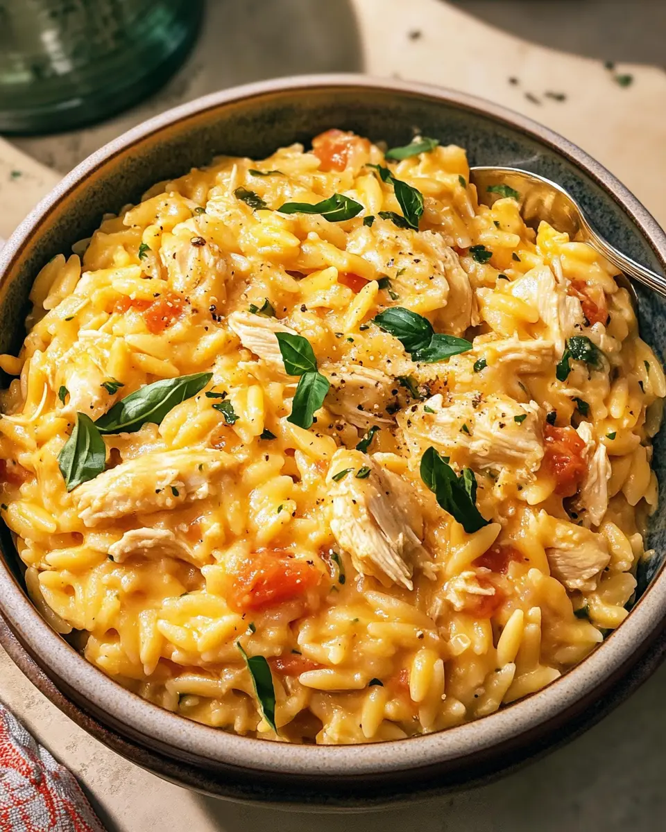 Marry Me Chicken with Orzo