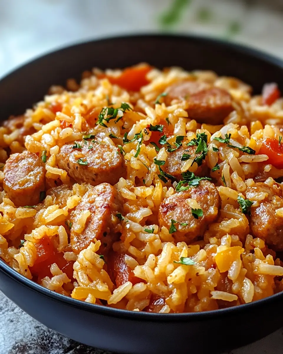 Sausage and Rice Casserole