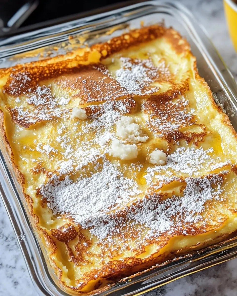 Baked German Pancake