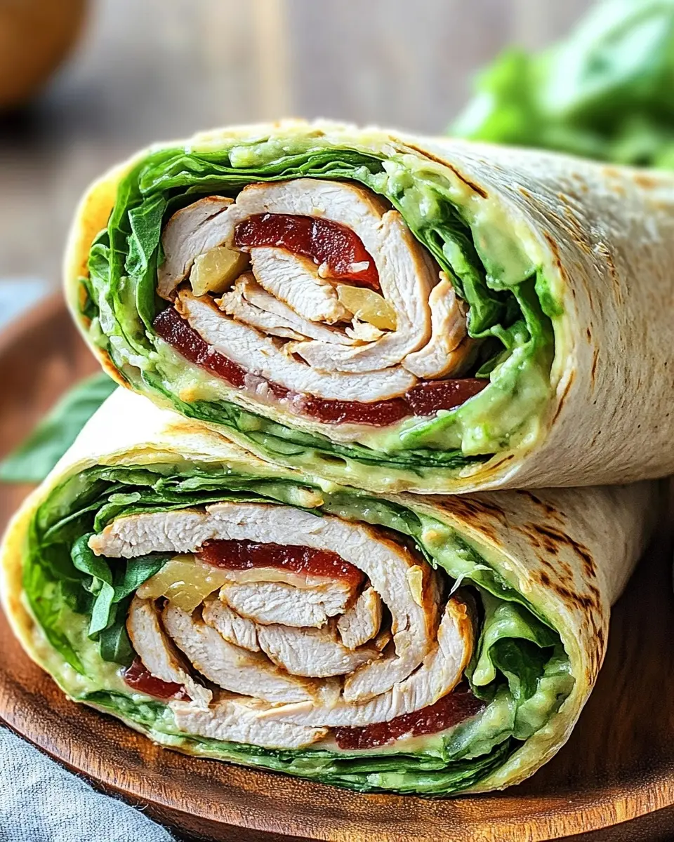 California Turkey Club Wraps