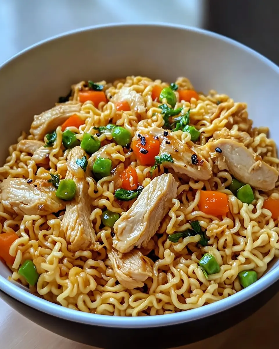 Chicken Ramen Stir Fry