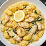 Creamy Lemon Chicken Gnocchi
