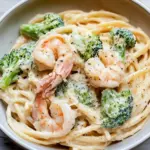 Creamy Shrimp and Broccoli Pasta
