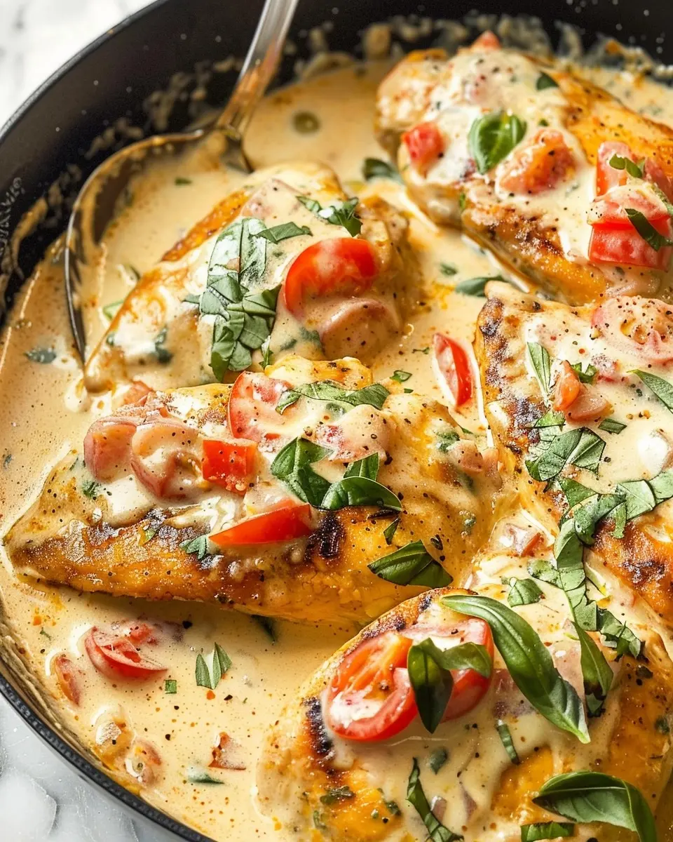 Creamy Tomato Basil Chicken