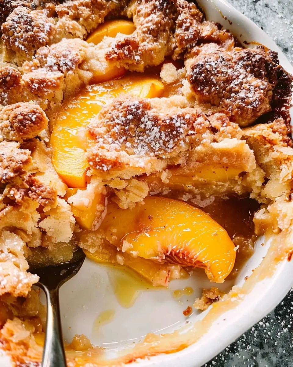 Peach Cobbler Recipe