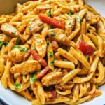 Skinny Cajun Chicken Pasta