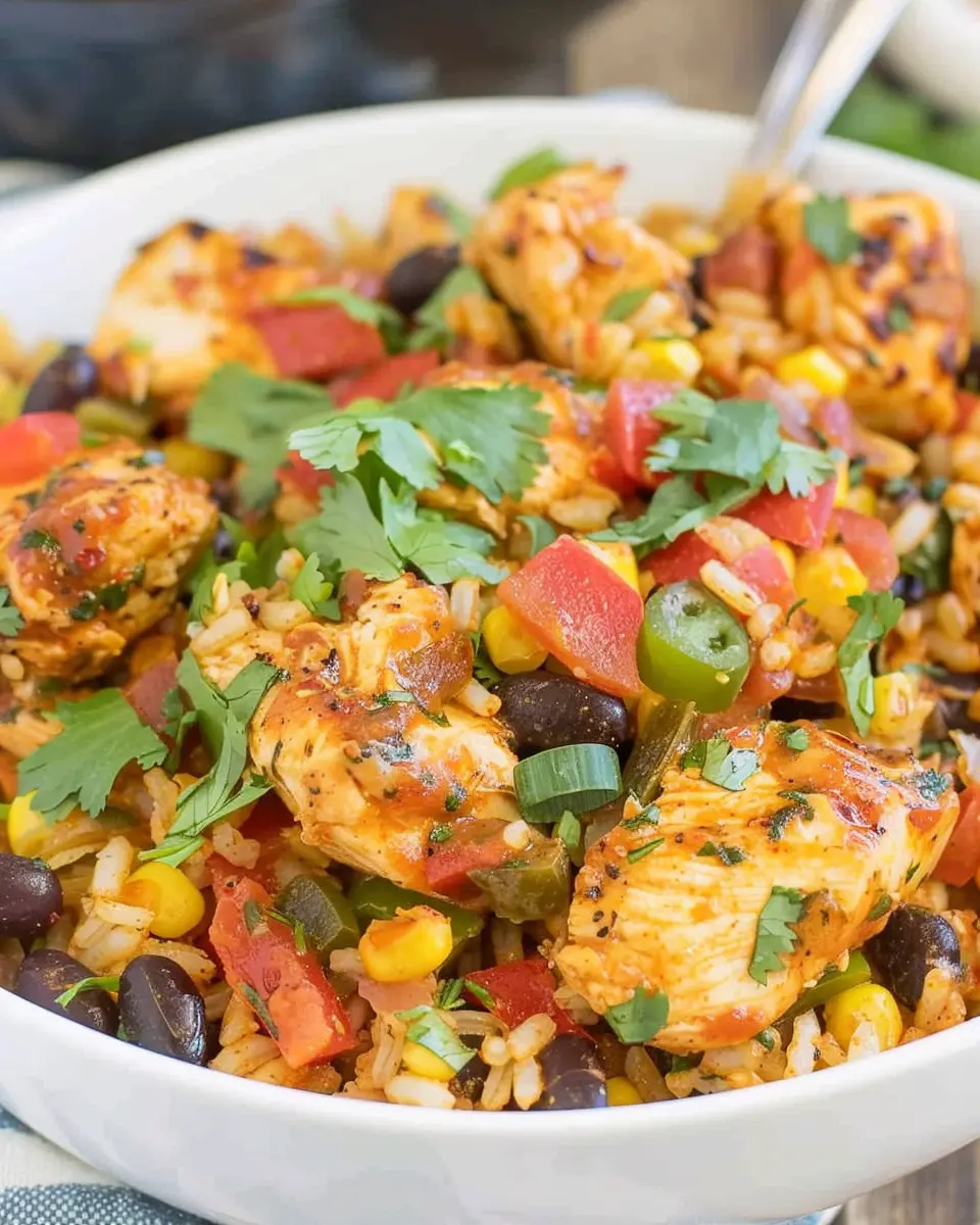 Southwest Chicken and Rice Bowls