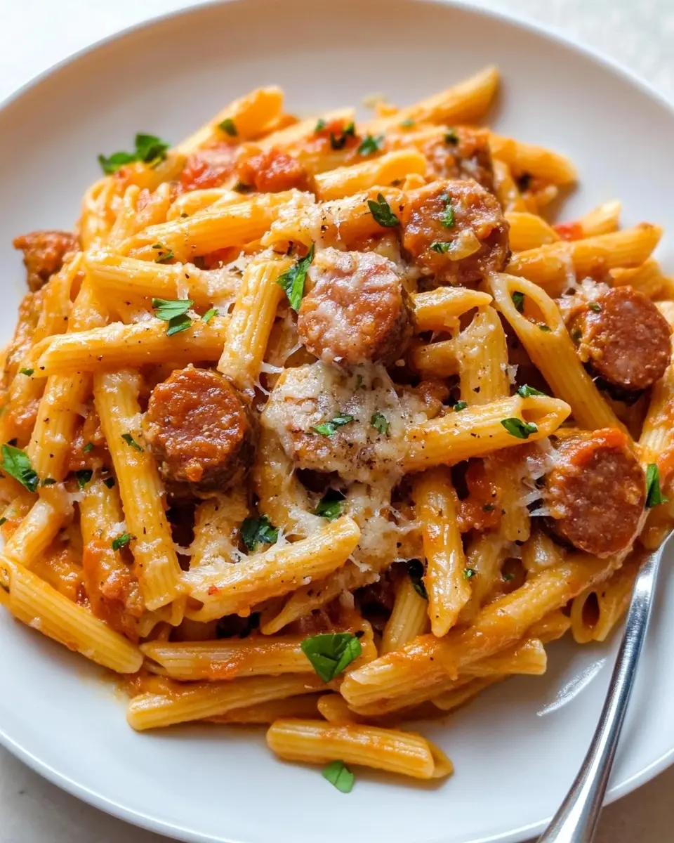 Spicy Italian Sausage Pasta